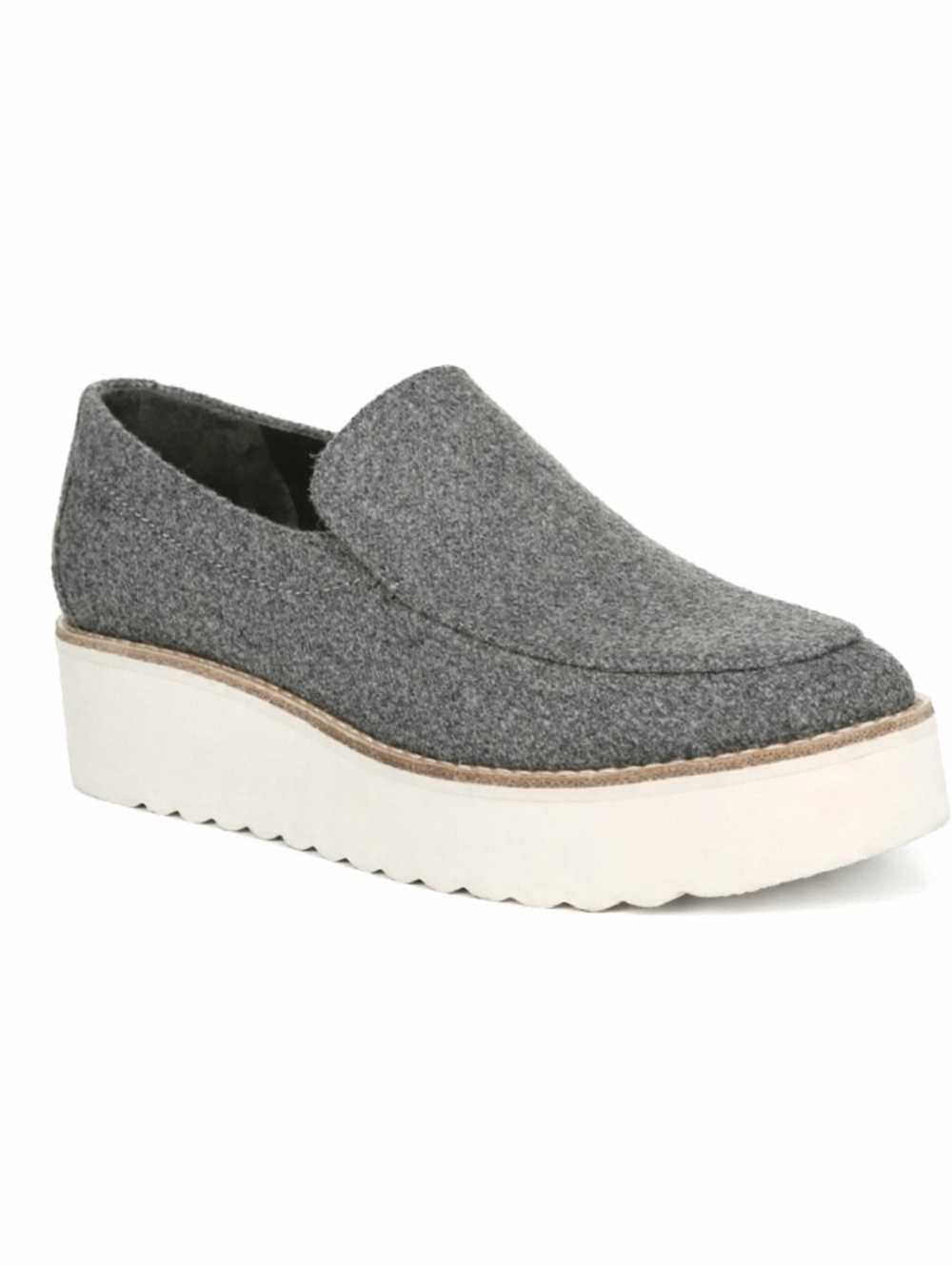 Vince Zeta  Gray flannel‎ flats 9.5